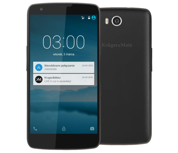 Kruger&Matz LIVE 3 PLUS LTE czarny - 298546 - zdjęcie